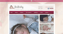 Desktop Screenshot of bebaby.it